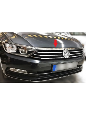 Nerezová lišta pod kapotu Volkswagen Passat B8 (1 lišta)